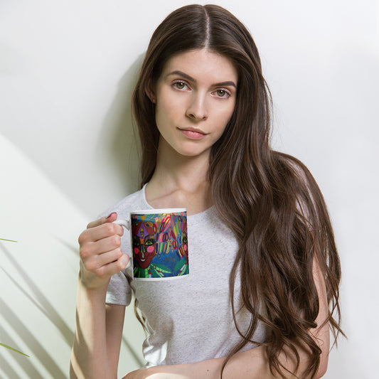 Glossy Mug with M888 print